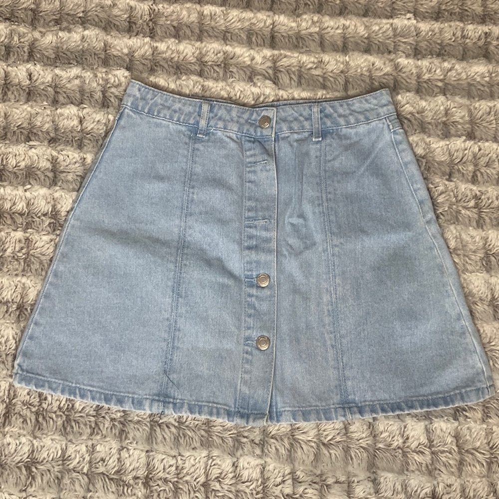 Denim skirt